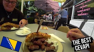 Best Cevapi In The Balkans Is In TRAVNIK  Bosnia amp Herzegovina 🇧🇦 [upl. by Files]