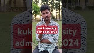 kuk admission form process 🤔🧐 shortsvideo kuk university admission kurukshtra university [upl. by Niliak]