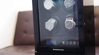 Barrington Four Watch Winder  Luxury Automatic Watch Winder [upl. by Nathalie]