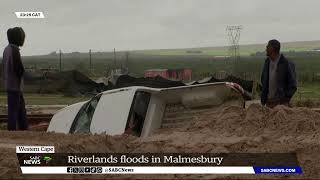 Western Cape  Riverlands floods in Malmesbury [upl. by Artim]