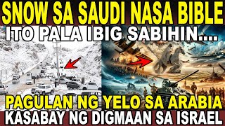 IPINALIWANAG NG BIBLE ANU ANG IBIG SABIHIN NG SNOW SA SAUDI [upl. by Erdnuaed513]