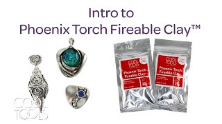 Cool Tools  Intro to Phoenix Torch Fireable Clay™  Fine Silver Metal Clay [upl. by Ameehsat]