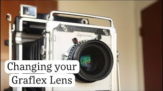 Changing your Graflex lens [upl. by Winthrop605]