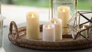 Using your Luminara Outdoor Candles [upl. by Marieann]