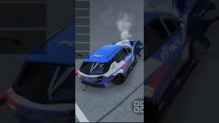 Beamng drive mobile cherrier vivace race test crash [upl. by Turtle]