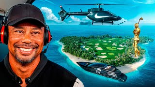 Stupidly Expensive Things Tiger Woods Owns [upl. by Zined]