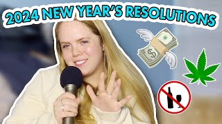 New Year NEW ME Yam Delonges New Years Resolutions amp GOALS 2024 [upl. by Byler119]