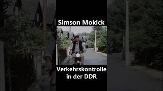 Simson Moped Verkehrskontrolle in der DDR [upl. by Ahsaz]