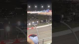 The Big one at Darlington 2024 wreck from stands POV nascar cutoff race [upl. by Pavlish743]