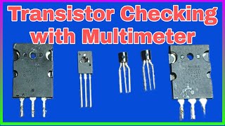 Easy Transistor Check with Multimeter Like a Pro [upl. by Tteirrah]