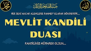 Mevlid Kandili Duası 2024  Binlerce Salat Ve Selam Sana Ey NEBÎ [upl. by Annaor]