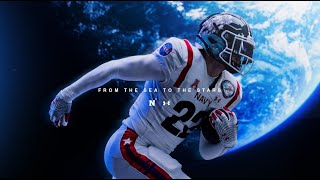 Navy Football 2022 ArmyNavy Game Uniform [upl. by Nelram204]