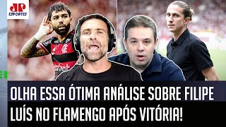 quotESSA É A VERDADE SABE o que REALMENTE o Filipe Luís tá CONSEGUINDO no Flamengo VEJA DEBATE [upl. by Felise178]