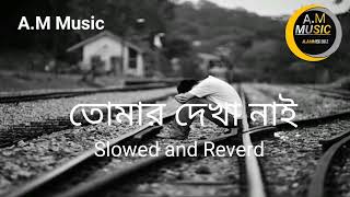 Tumar Deka Nai  তোমার দেখা নাই  Slowed and Reverd   AM Music [upl. by Darwin618]