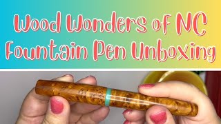 UnboxaPalooza ✨ Wood Wonders of NC Handmade Pen [upl. by Rosamond]