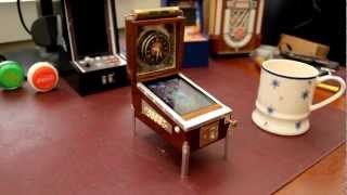 Steampunk Pinball  Working Scale Model [upl. by Nna205]