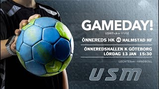 20180114 USM P0102 Önnereds HK vs Halmstad HF 1826 [upl. by Dearborn]