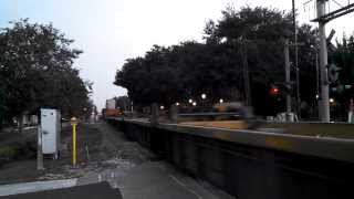 Q188 Up Close And Personal CSX 5371 Intermodal Train in Plant City Florida [upl. by Dorsy78]