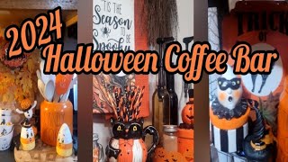 Halloween Coffee Bar 2024 Johanna Parker Inspired [upl. by Einwat]