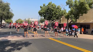 2023 Dinuba Raisin Day Parade  Orosi Cardinal Band amp Guard highlights [upl. by Enrichetta]