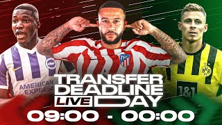 TRANSFER DEADLINE DAY  Live van 0900 tot 0000 [upl. by Anol]