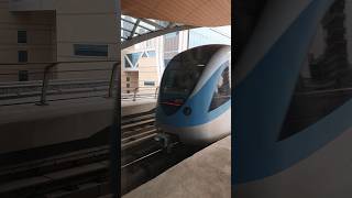 Dubai Metro Train dubai dubaimetro uae dubailife dubai [upl. by Eoz]