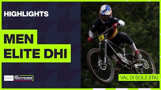 Val di Sole  Men Elite DHI Highlights  2024 WHOOP UCI Mountain Bike World Cup [upl. by Einreb774]