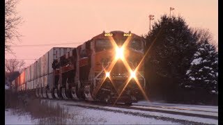 K5HLB BNSF 8052 West Streator IL 21118 [upl. by Ayokahs]