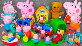 93 Minutes Satisfying with Unboxing Cute Peppa Pig Grandpa Pigs Train and Track Set 🚂 Review Toys [upl. by Rosalyn]