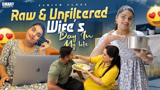 Our Raw amp Unfiltered Day in our Life as a Wife😍Getting Life on TrackCookingWorkCleaningampPooja [upl. by Nevar]