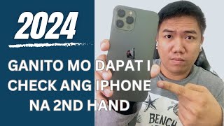 Tips bago bumili ng secondhand na iPhone ngayong 2024  IETV iPhone tips [upl. by Lehplar433]