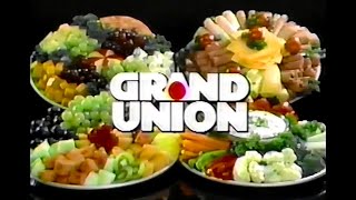 1988 Grand Union Supermarket Commercial Wise Potato Chips Keebler Toasteds Holiday WPIX NYC Ch 11 [upl. by Haskins]