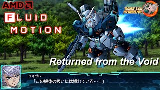 【Fluid Motion】量産型νガンダムクォヴレー 全武装 スーパーロボット大戦30 [upl. by Rik698]