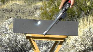 10mm vs 44 MAGNUM Shooting at 332 of inch metal plate [upl. by Beverley]