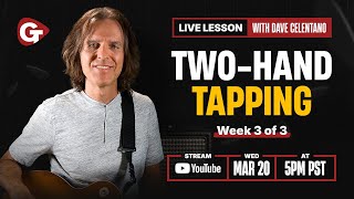 Guitar Tapping Lesson  3 of 3 [upl. by Enajharas]