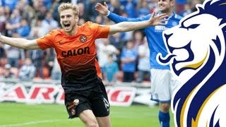 Goodwillie on target as Utd blitz Saints  Dundee United 40 St Johnstone 24082013 [upl. by Oriole]