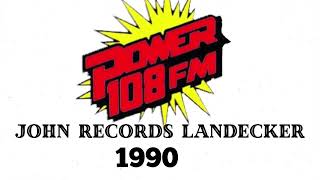 John Records Landecker on Power 108 Cleveland [upl. by Fabiola156]