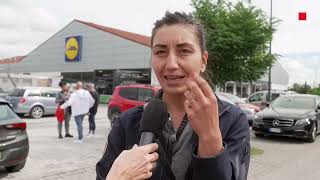 Lidl Sinalunga Si lavoratore aggredito verbalmente protesta Filcams [upl. by Lenahs]