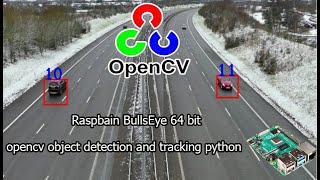 opencv object detection and tracking python  raspberry pi 4 opencv object detection [upl. by Alamak877]