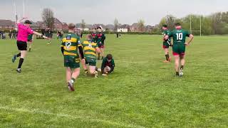 Halton Farnworth 1410 Woolston Rovers U15 Highlights Like and Subscribe 👍 rugbyleague rugby [upl. by Ydnik]