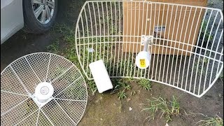 Speedtest Comparison of HYPERBOLIC amp PARABOLIC Antenna using Huawei B818 amp B315 [upl. by Susannah]