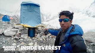 What Happens To Mount Everests Over 110000 Pounds Of Waste  Inside Everest  Business Insider [upl. by Luce302]