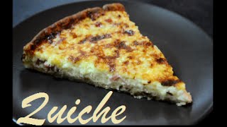 Recette  Comment réaliser une Quiche lorraine revisitée [upl. by Oxford]