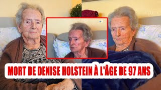 Mort de Denise Holstein à lâge de 97 ans rescapée française d’Auschwitz qui ne voulait pas ou [upl. by Aryamoy30]