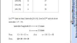 Calcul des paramètres dune série statistique [upl. by Skylar689]