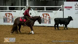 Hott Rod ridden by Corey D Cushing  2018 Snaffle Bit Futurity Cow  Open FINALS [upl. by Salamanca]