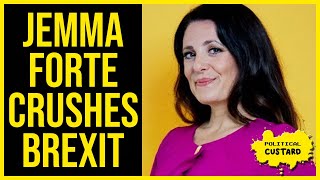 Jemma Forte DESTROYS Brexit With This One Fact About Migrant Crossings [upl. by Ramirolg]