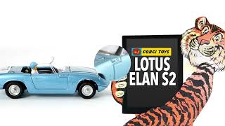 Corgi Model Clubs Exclusive Reissue of the Corgi Toys 318 Lotus Elan S2 [upl. by Antoinette]