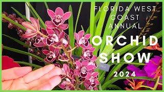 Florida West Coast Orchid Society Annual Show 2024 [upl. by Hulton630]