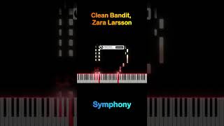 Clean Bandit Zara Larsson  Symphony  Piano Cover by Magic Hands [upl. by Auqeenwahs785]